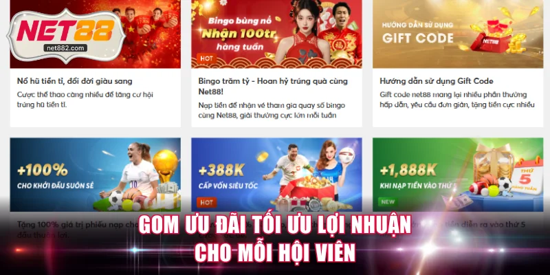 Gom ưu đãi tối ưu lợi nhuận cho mỗi hội viên